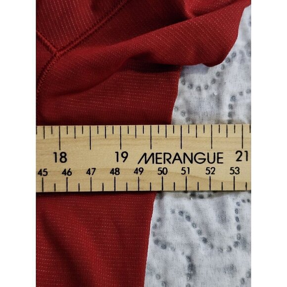 Lululemon Mens Pack 'N Dash Short Sleeve Game Day Red Size Medium - Picture 4 of 5